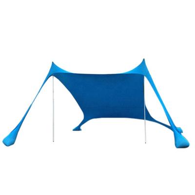 China Lightweight and Easy to Carry Portable Pergola Tents Sunshade Outdoor Camping Swimming Fishing Summer Beach Sunshade Canopy One-Piece Tent for sale