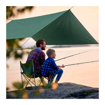 China Jump In Seconds Portable Outdoor Camping Hammock Sun Shelter Canopy Tent Canopy Rain Tarp Sunshade Rain Cover Camping Tarp for sale