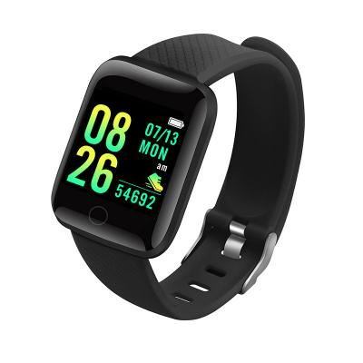 China 116S Smart Wristband Touch Screen Wristband Wristband Motion Meter Step Reminder Waterproof Watch for sale