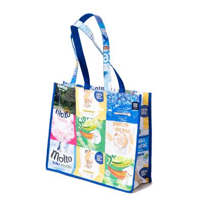 China China Buying Recycled Plastic Foldable Polypropylene Folding Bag Manufacturer Reusable Folding Durable Tote Bag For Women for sale