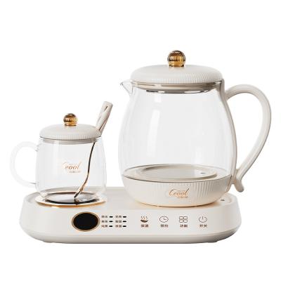 China 360 Degree Rotation Base 2013 New Electric Tea Kettle With Temperature Control Smart Glass For Baby Electric Kettle Health Smart Pot for sale