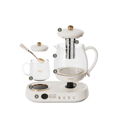 China 360 Popular Wall 1.6 L Electric Kettle Base 2023 Degree Rotation Double Kettle Boiler Kettle For Home Can Be Appointment for sale