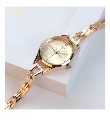 China Hot Selling Chronograph Ladies Watch Simple Korean Fashion Student Style Women Stainless Steel Watch for sale