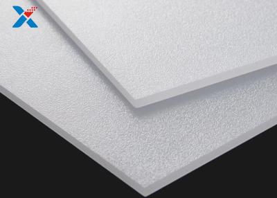 China 1mm Polycarbonate Acrylic Diffuser Sheet Clear White For LED light for sale