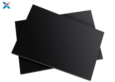 China Black Matte 1mm Frosted Acrylic Sheet Custom Large Plexiglass Board for sale