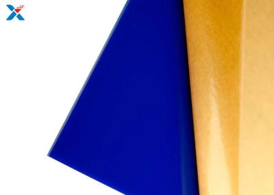 China 1/8 Inch Thick Blue Plexiglass Sheets For Advertising Displays / Signs for sale