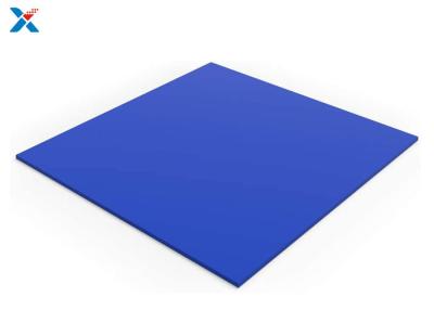 China 4x8 Thin Blue Perspex Sheets For Advertising Boards Cut To Size for sale