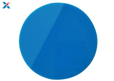 China 3mm Large Blue Plexiglass Sheets Coloured Roofing Extruded Plastic for sale