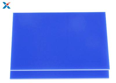 China Colored Lucite Board Panel 1/8 Thick Blue Acrylic Sheets For DIY Painting Art Craft for sale