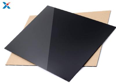 China Plexiglass 2mm Colored Acrylic Panels Black Extruded Perspex Sheet for sale