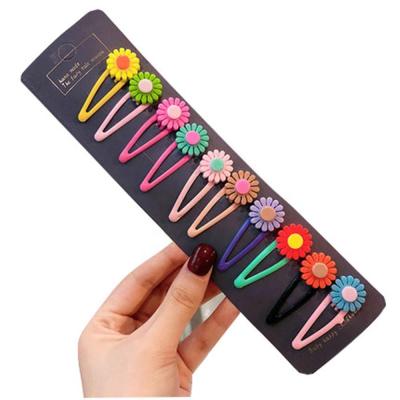 China Fashion Lady UNIQ high quality cute candy color barrette hair clips pretty for girls hair accessories for kids for sale