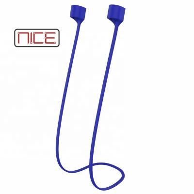 China Safety Hot Selling Silicon Earphone For Airpods Soft Silicone Rope Anti-lost Cord for sale