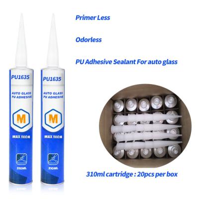 China High Strength No-Sag Primerless Odorless PU Windscreen Sealant Car Glass Sealant for sale