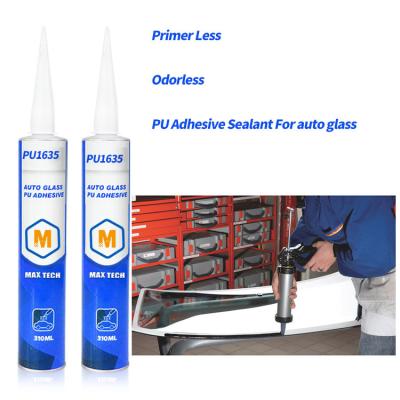 China High Viscosity Primer-less Odorless  Auto Glass Windshield Glue PU Automotive Adhesive Sealant for Aftermarket Auto Fix for sale