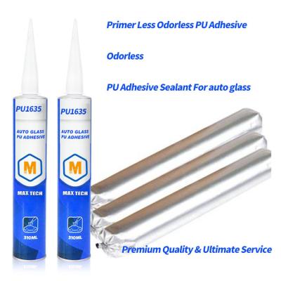 China Factory  Odorless Primer-less Glass Repair Auto Glass Urethane Pu Automotive Windshield Sealant 600ml For Car Windscreen for sale