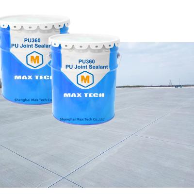 China Single package liquid Self-leveling PU polyurethane construction joint bonding gum sealant for road joint basement for sale