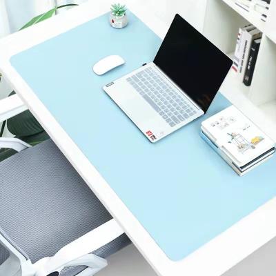 China Blue Minimalist Girls Nice Computer Roll Gaming Desk Extended Mouse Pad Eco-friendly Large for sale