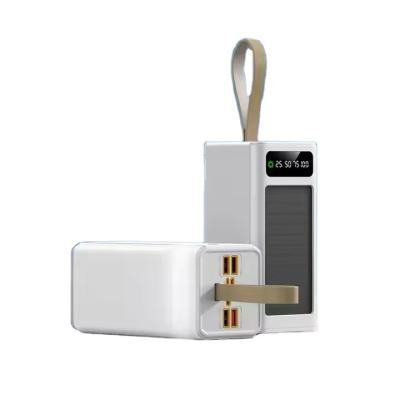 China High Capacity 50000mAh Power Bank with LED Digital Display 4USB Li-Polymer Battery Fast Charging Portable Phone Charger for sale