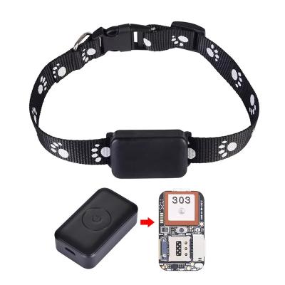 China GPS WIFI Pet Tracker 2024 Multi-function Locator Smart Dog Collar with Battery Life 20 hours and Button Battery CR2032 for sale