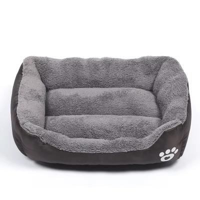 China Stocked Pet Nest Kennel for Small Medium Large Dogs Cats Soft Sleeping Mat Multiple Colors and Sizes Indoor Dog Sofa Bed for sale