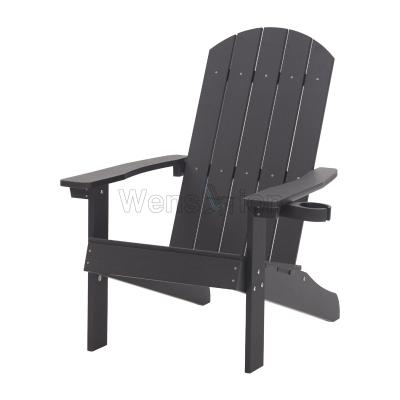 China UV Resistant Poly Lumber Cheap Outdoor Furniture European Style Adirondack Chair For Backyard for sale