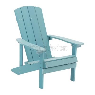 China UV Resistant Hot Selling Outdoor Plastic Wooden Garden Adirondack Chairs for sale