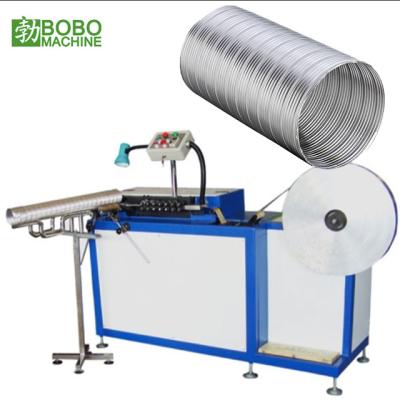 China Air conditioner ; PAD-300 Series Flexible Ventilation Aluminum Foil Duct Machine Making For Metal Strip Wrapped Spiral Pipe for sale