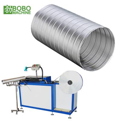 China Factory Pure Aluminum Foil Spiral Flexible Duct Forming Machine for sale