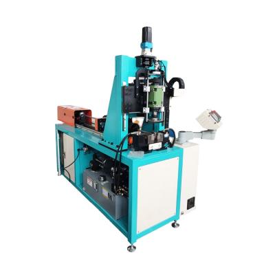 China Stainless Aluminum Heat Exchanger Groove Header Factory Clamp Hole Clamping Copper Tube Drilling Machine for sale