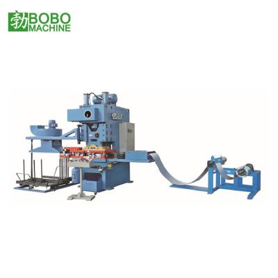 China Factory Condenser Full Automatic Tail And Fin Punching Machine For Air Conditioner Fins for sale