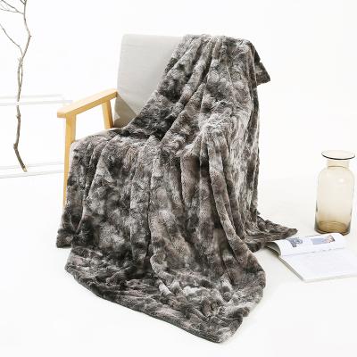 China New Wholesale PORTABLE DYE Knotting Kids Pattern Customization Office Lunch Break Cover Blanket for sale