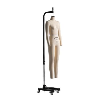 China Other New Arrival Adjustable Female Dress Tailor Dummy Full Body Mannequins For Dressmaker Women Foam Tailoring Mannequin for sale