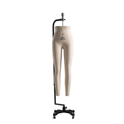 China The other fiberglass working mannequin for seamstress Lower Half Body during female leg sewing mannequin with wheels for sale