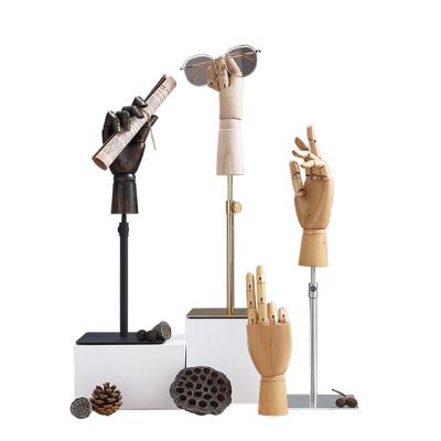 China Other high quality wooden bracelet jewelry display stand hand mannequin for sale for sale