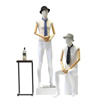 China Other Full Body Wrapping Male Cloth Mannequin Clothing Store Window Mannequin Display Stand for sale