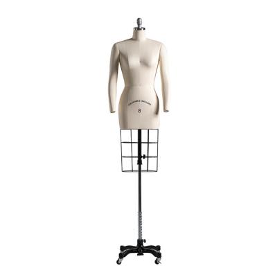 China Other Customized Adjustable Tailor Mannequin Tailor Manufacturers Male Cheap Half Body Mannequin With Wheels for sale