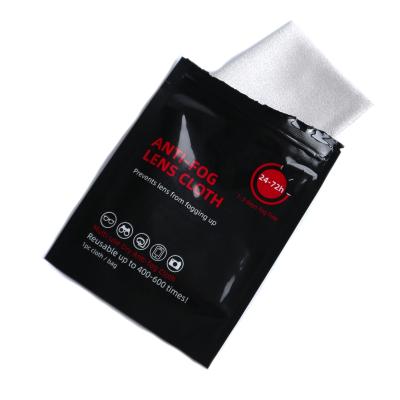 China Creation of anti fog function for glasses running anti fog cloth for glasses lens glass cleaning cloth anti fog glass cloth screen and camera lens fog cleaning anti for sale