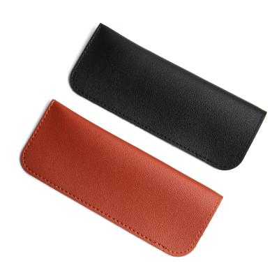 China Wholesale Custom Leather Pouch Vintage Material PU Sunglass Leather Pouch Package Pouch Glass Thick Leather Pouch For Sale for sale