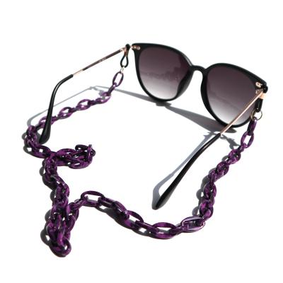 China Luxury Vintage Glasses Chains Acetate Sunglasses Chain Holder Ropes For Sunglasses Good Quality Running Eye Necklace Rope Glass Chain for sale