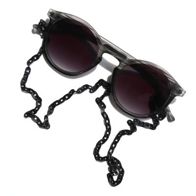 China Black Eyes Strong Support Glasses Chain Metal Sunglasses Tie Rope Metal Chain Fashion Lace Chain Sunglasses Necklace Glass Metal Accessory for sale