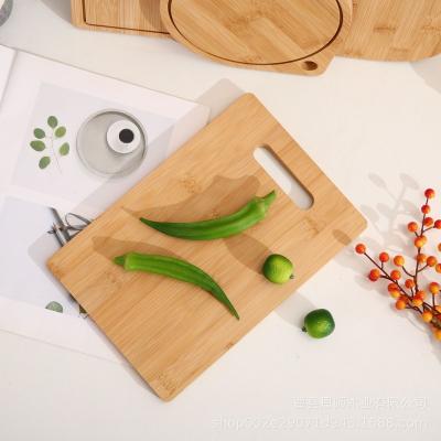 China Sustainable Size Custom Bamboo Cutting Board Solid Wood Boards for sale