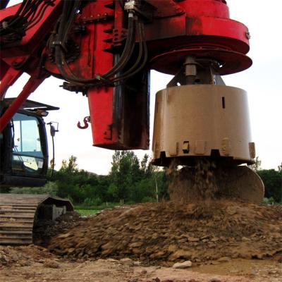 China De Emmer van het GraafwerktuigAttachments Rig Tool Rock Soil Drilling van de emmergrond Te koop