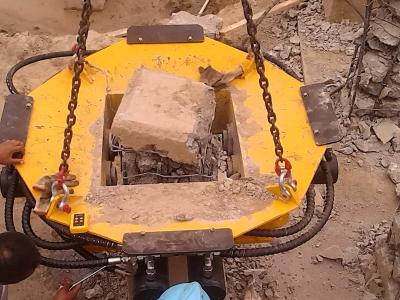 China KP450S Hydraulic Pile Breaker For Foundation Pile Concrete Breaking Tool In Construction for sale