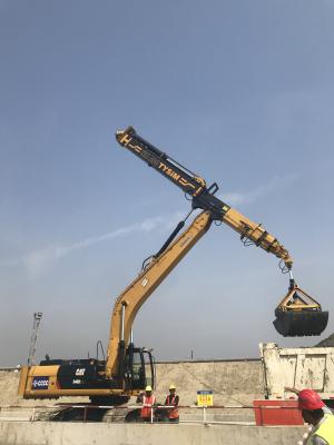 China KM220 Hydraulische vouwarm Awning Robotic Miniature Loader Extraction Grote telescopische arm Type Spreader Te koop