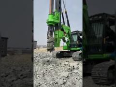 600mm 800mm Integrated Portable Foundation Drilling Rig Auger Bucket