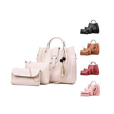 China Custom Tote Bag Large Promotional Factory Designer 3 Piece Set Handbags Shoulder Handbag Purses and Set Luxury Handbags for Women for sale