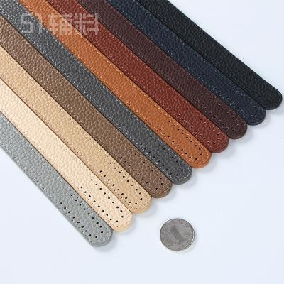 China New Solid Color Luxury Embossed Leather Women's Bag Strap Shoulder For DIY Bag Accessories for sale