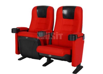 China Model Foam Comfortable Public Theater Seating 580mm Center Distance 5 Years Warranty for sale