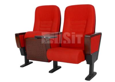 China Elegant Style 580mm Auditorium Church Theatre Seating With High Density Foam for sale