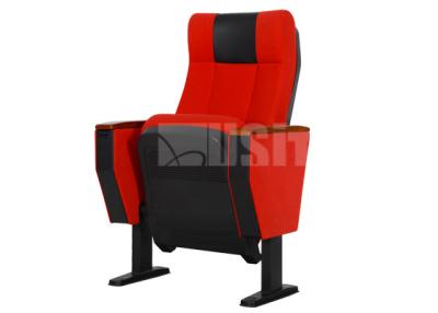 China Comfortable PU Headrest School Auditorium Seating Center To Center 580mm Size for sale